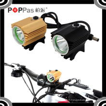 2015 YZL864 Waterproof 600lm 1 * T6 LED avec 4 * 18650 Batterie Front Light of Bicycle